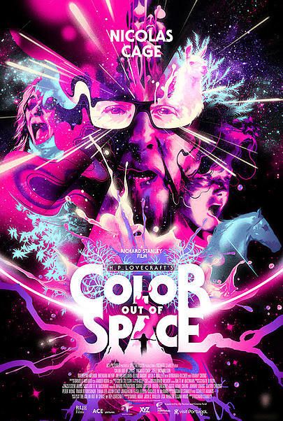 Movie poster for "COLOR OUT OF SPACE"