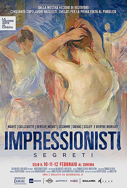 Movie poster for "IMPRESSIONISTI SEGRETI"