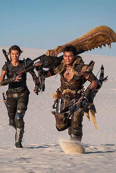 Movie poster for "MONSTER HUNTER"