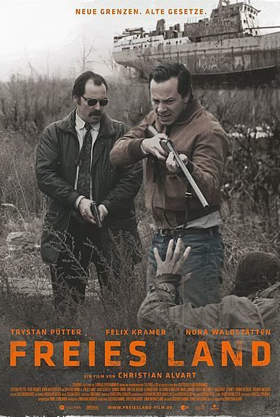 Movie poster for "FREIES LAND"