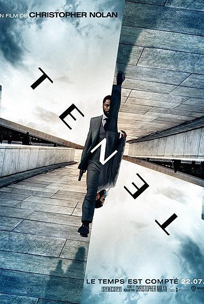 Movie poster for "TENET"