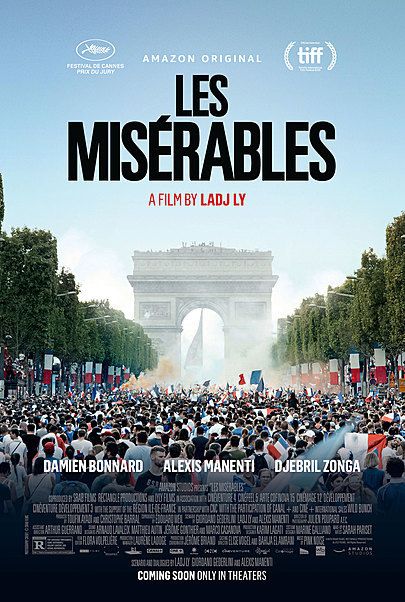 Movie poster for "LES MISÉRABLES"