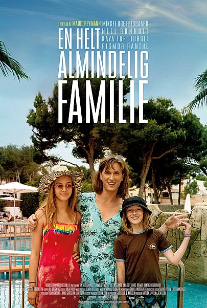 Movie poster for "EN HELT ALMINDELIG FAMILIE"
