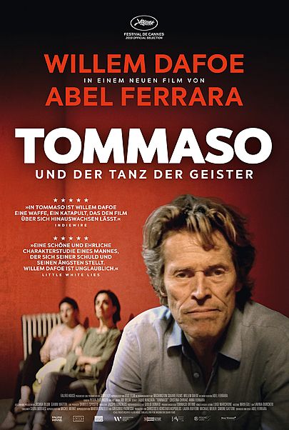 Movie poster for "TOMMASO"