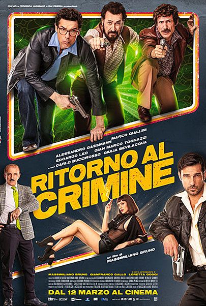 Movie poster for "RITORNO AL CRIMINE"