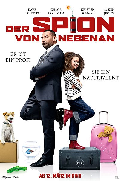 Movie poster for "MY SPY"