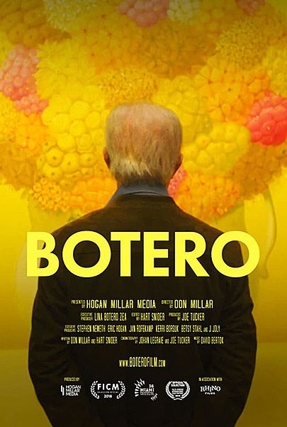 Movie poster for "BOTERO"