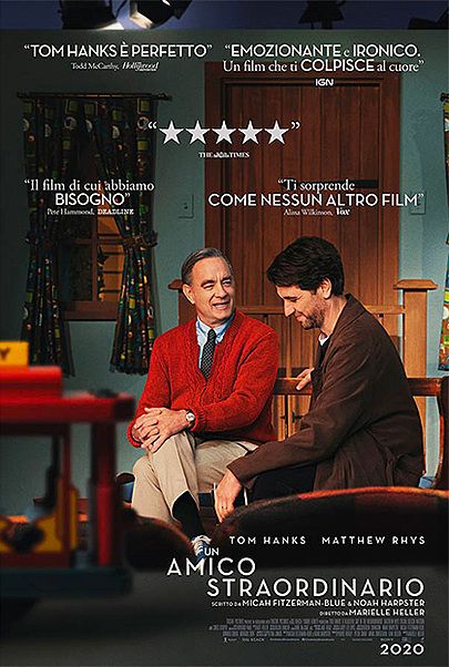 Movie poster for "A BEAUTIFUL DAY IN THE NEIGHBORHOOD"
