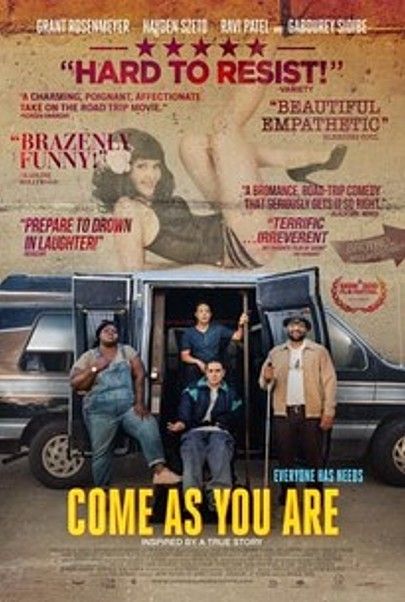 Movie poster for "COME AS YOU ARE"