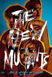 Movie poster for "THE NEW MUTANTS"