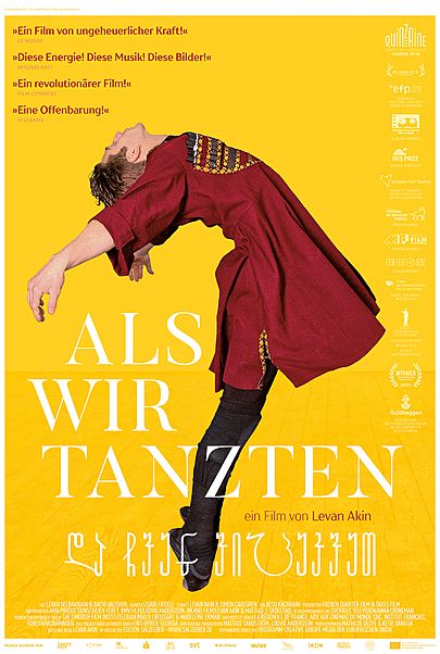 Movie poster for "AND THEN WE DANCED"