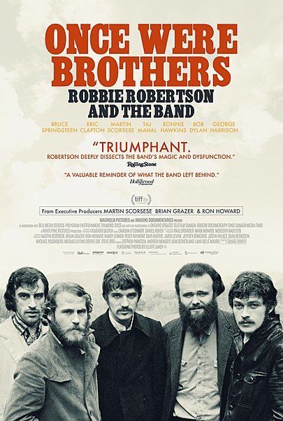 Movie poster for "ONCE WERE BROTHERS"