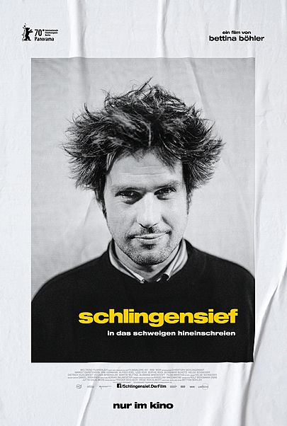 Movie poster for "SCHLINGENSIEF - IN DAS SCHWEIGEN HINEINSCHREIEN"