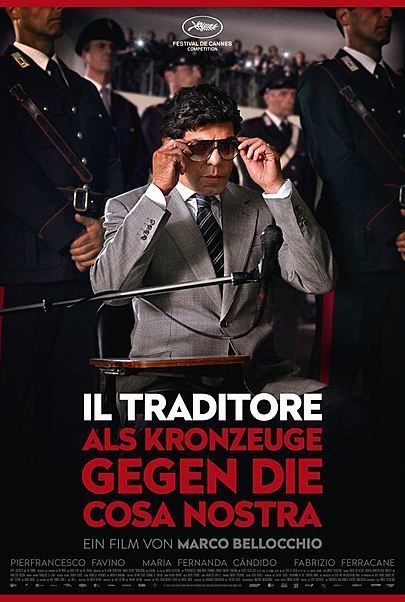 Filmplakat für "IL TRADITORE - ALS KRONZEUGE GEGEN DIE COSA NOSTRA"