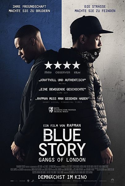 Filmplakat für "BLUE STORY - GANGS OF LONDON"