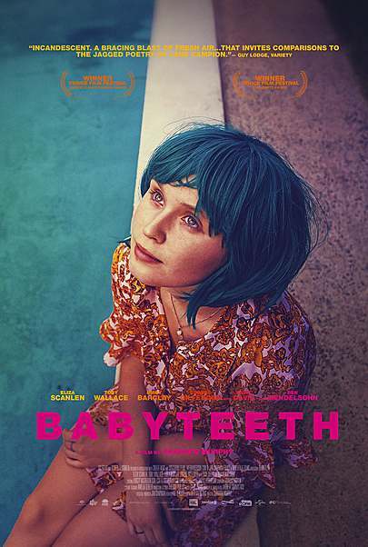 Movie poster for "BABYTEETH"