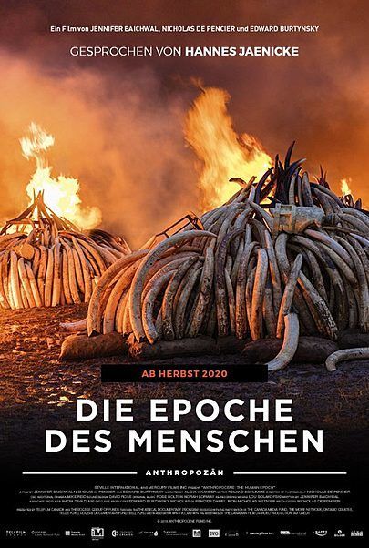 Filmplakat für "DIE EPOCHE DES MENSCHEN"