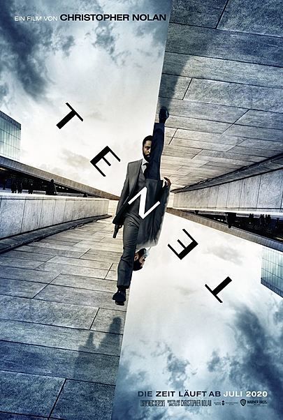 Movie poster for "TENET"