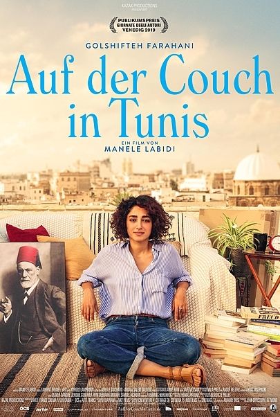 Filmplakat für "AUF DER COUCH IN TUNIS"