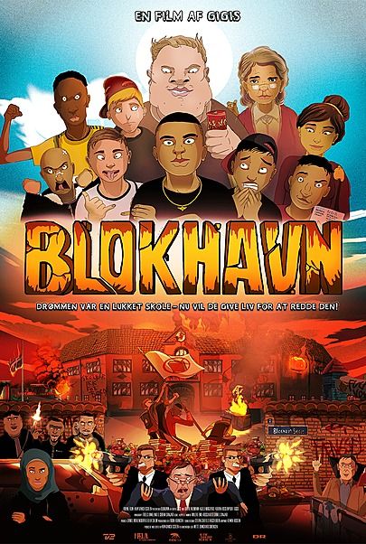 Movie poster for "BLOKHAVN"