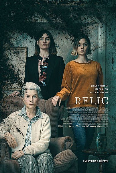 Movie poster for "RELIC"