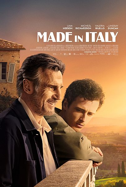 Movie poster for "MADE IN ITALY"