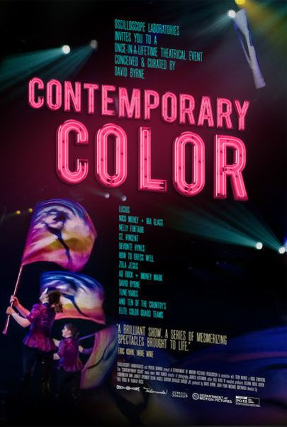 Movie poster for "CONTEMPORARY COLOR"