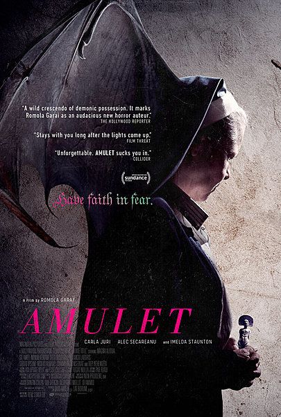 Movie poster for "AMULET"