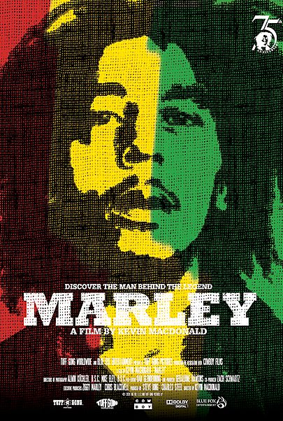 Movie poster for "MARLEY"