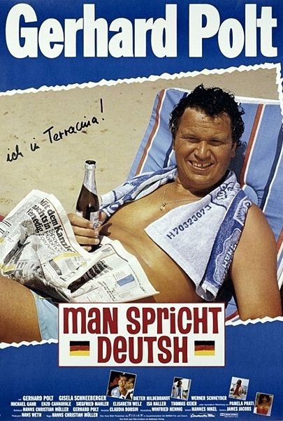 Filmplakat für "MAN SPRICHT DEUTSH"