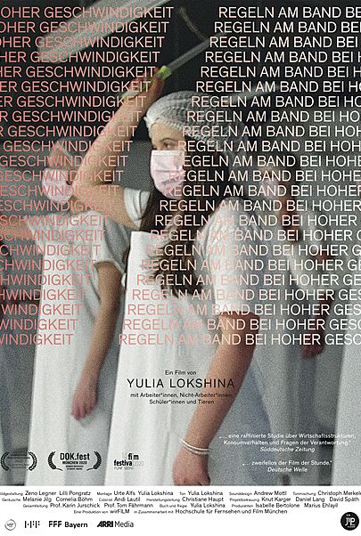 Filmplakat für "REGELN AM BAND, BEI HOHER GESCHWINDIGKEIT"