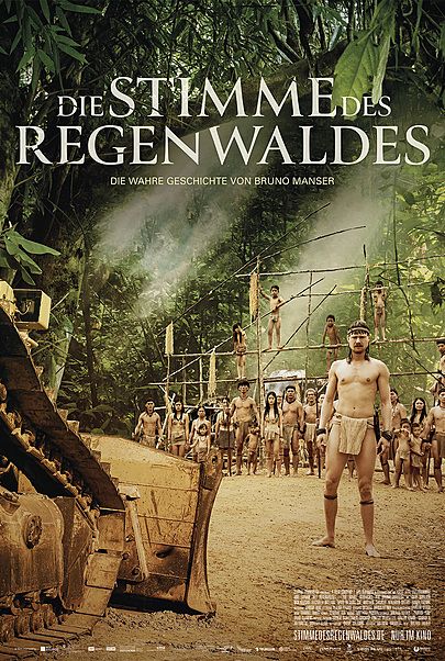 Filmplakat für "DIE STIMME DES REGENWALDES"