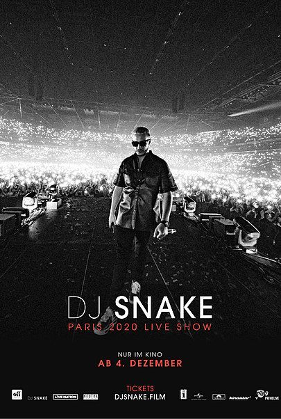 Filmplakat für "DJ SNAKE - LE CONCERT AU CINEMA"