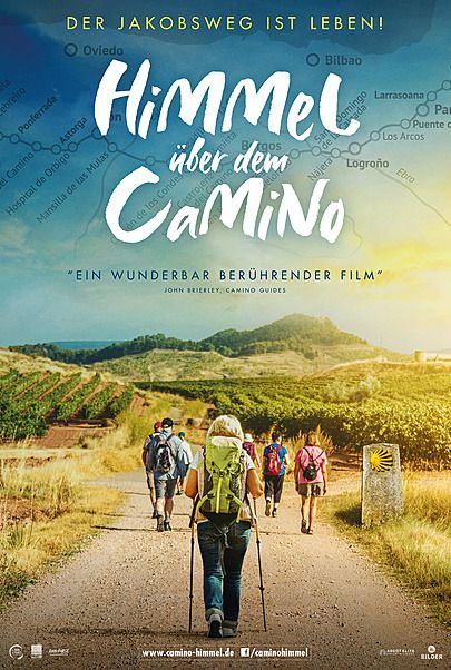 Filmplakat für "HIMMEL ÜBER DEM CAMINO - DER JAKOBSWEG IST LEBEN!"