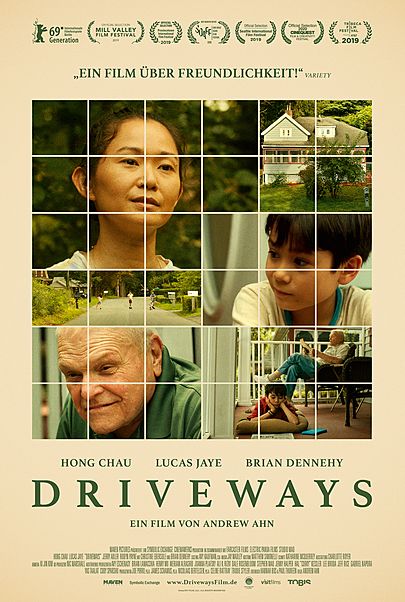 Movie poster for "DRIVEWAYS"