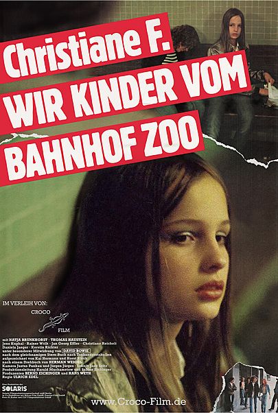 Filmplakat für "CHRISTIANE F. - WIR KINDER VOM BAHNHOF ZOO"