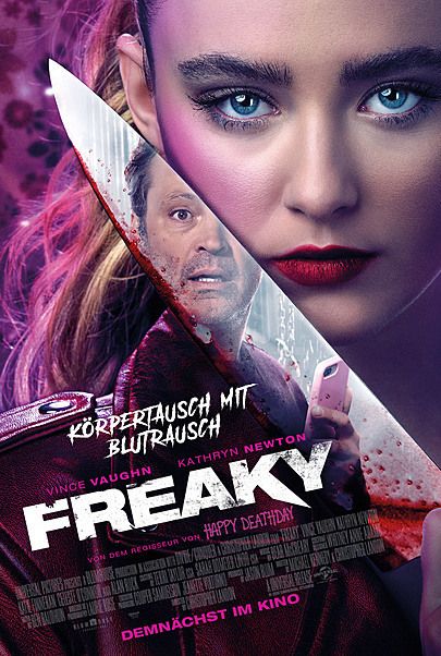 Movie poster for "FREAKY"