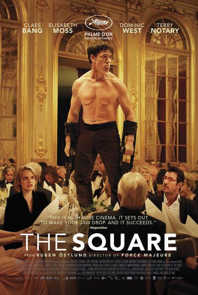 Movie poster for "THE SQUARE"