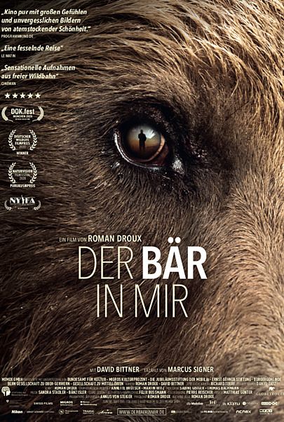 Movie poster for "DER BÄR IN MIR - FILMSTART IN ÖSTERREICH"