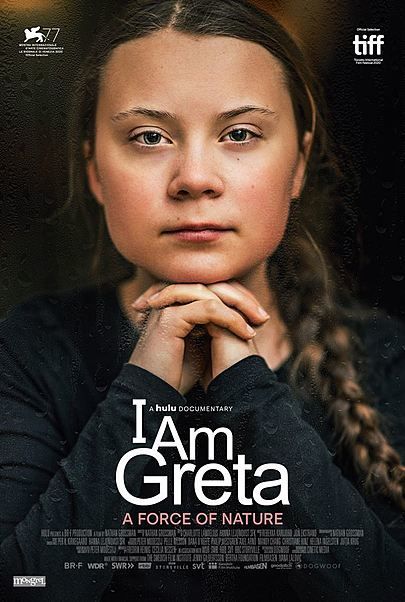Movie poster for "I AM GRETA"