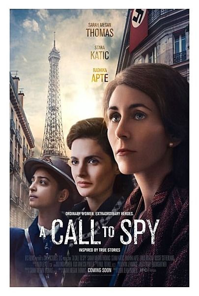 Movie poster for "A CALL TO SPY"