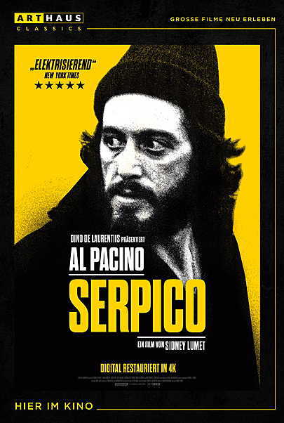 Filmplakat für "SERPICO"