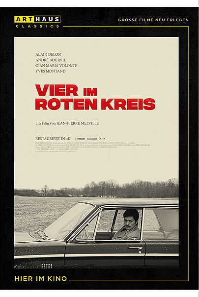 Filmplakat für "VIER IM ROTEN KREIS"