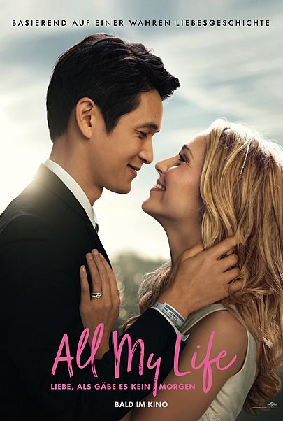 Filmplakat für "ALL MY LIFE - LIEBE, ALS GÄBE ES KEIN MORGEN"
