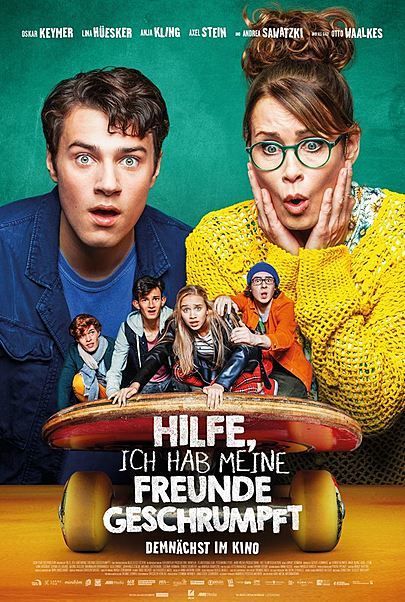 Filmplakat für "HILFE, ICH HAB MEINE FREUNDE GESCHRUMPFT"