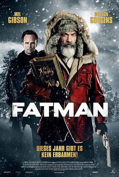 Movie poster for "FATMAN"