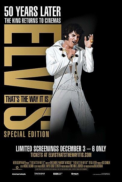 Movie poster for "ELVIS: THAT'S THE WAY IT IS: SPECIAL EDITION"