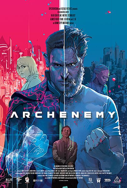 Movie poster for "ARCHENEMY"