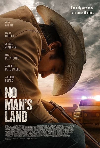 Movie poster for "NO MAN'S LAND"