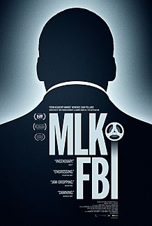 Movie poster for "MLK/FBI"